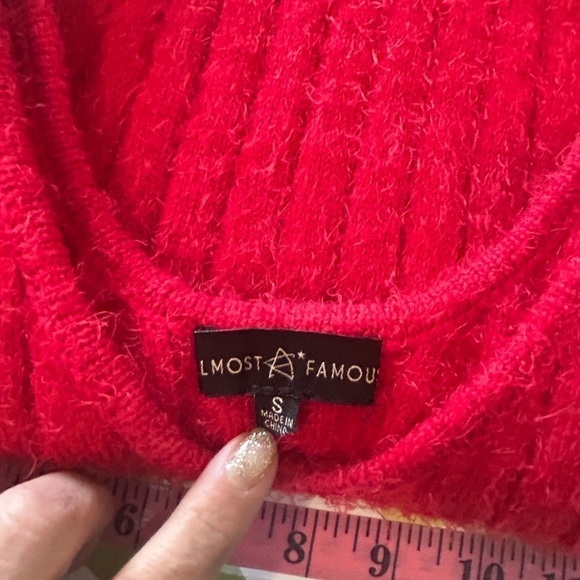 Almost famous small, mini links, super soft stretchy dress - Picture 5 of 8